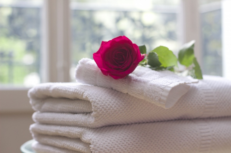 hotel-THEOULE SUR MER-min_towel_rose_clean_care_salon_spa_white_bath-731641